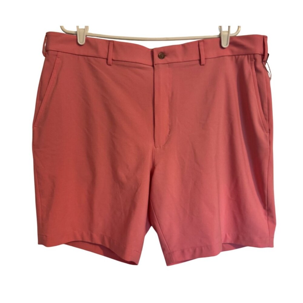 Walter Hagen Flat Front 9β W42 Wrinkle Resistant Shorts Performance Golf NWT $70
